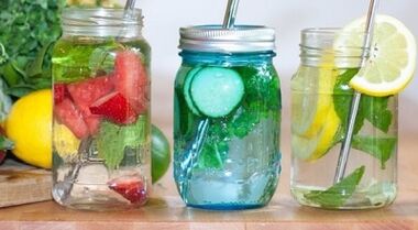 7 kun davomida namunali ichimlik dietasi menyusi