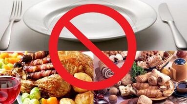 gastrit uchun taqiqlangan ovqatlar