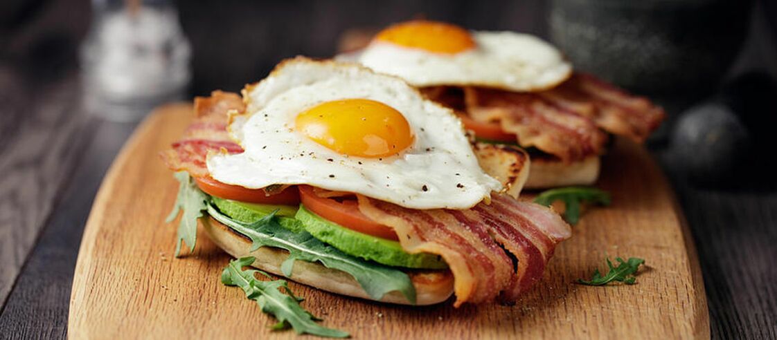 keto dietasi uchun menyu