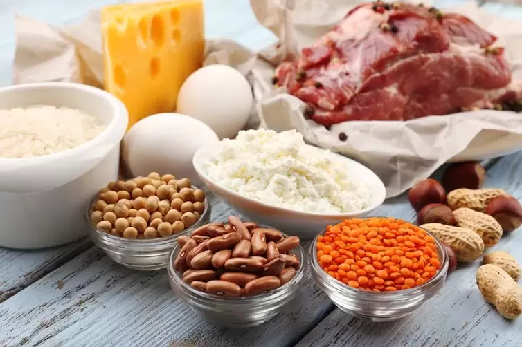 protein dietasi uchun mahsulotlar